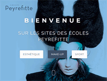Tablet Screenshot of peyrefitte.com